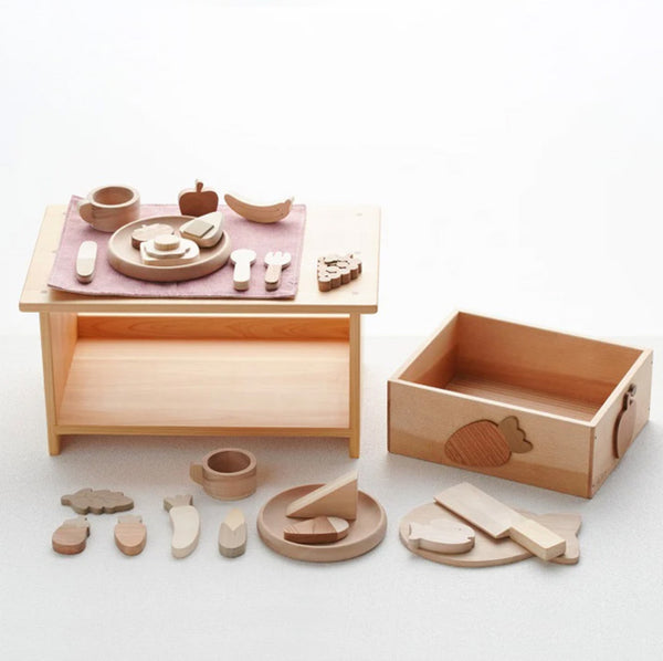 Cooking Play Set with Shelf