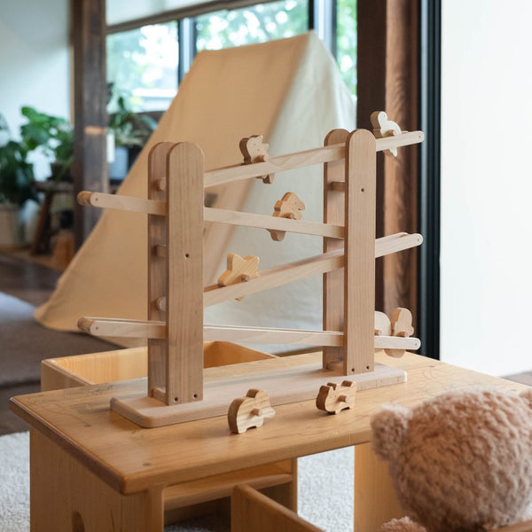 Wooden Rolling Animals