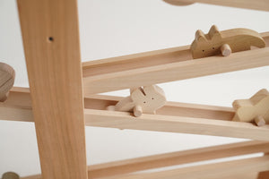 Wooden Rolling Animals