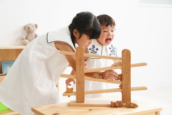 Wooden Rolling Animals